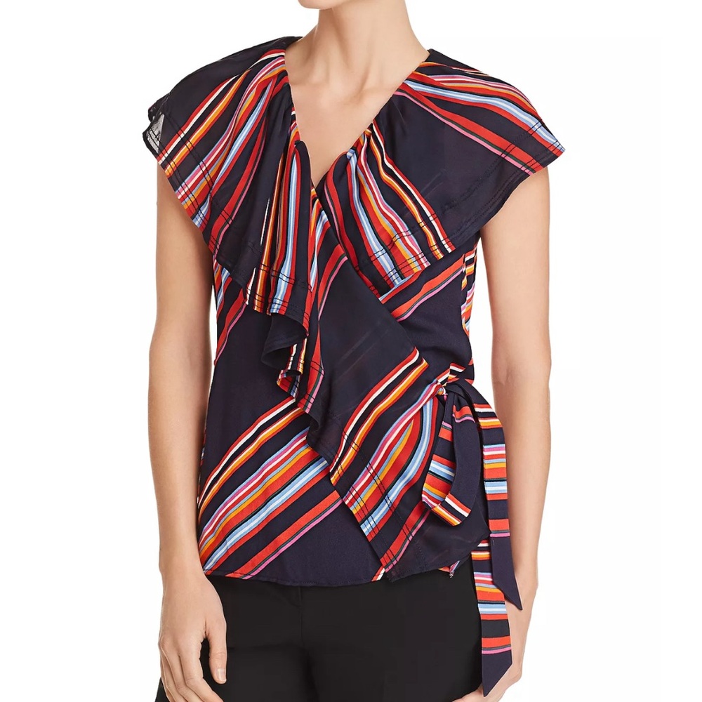 NWT Tory Burch Adelia Wrap Top